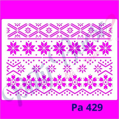 Pa 429  Estampas Natalinas em bordados  - 21x29