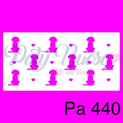 PA 440 - CAZINHOS E CORAÇÕES - 24X12